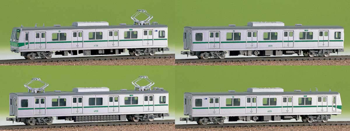 新作 35％OFF 大人気 鉄道模型 グリーンマックス 再生産 Nゲージ 420 営団6000 未塗装組立キット 8000 7000 系 4両編成セット