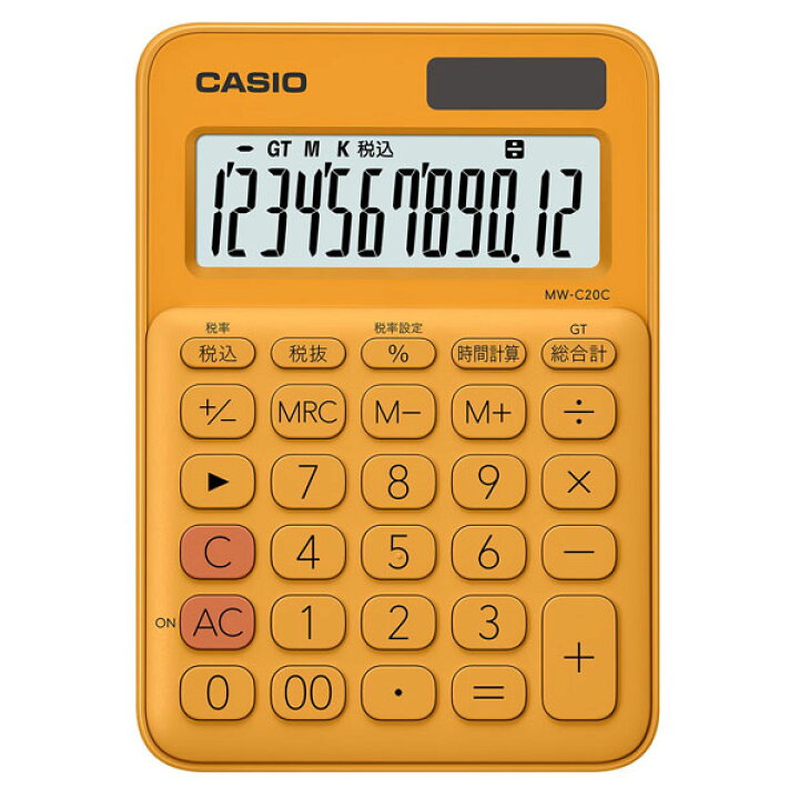 最安値 カシオ電卓 MW-12T 12桁 卓上電卓