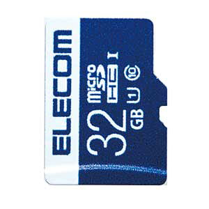 GRbELECOM microSDHC[J[h 32GB Class10 UHS-I MF-MS032GU11R