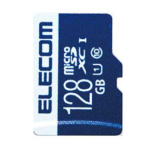 GRbELECOM microSDXC[J[h 128GB Class10 UHS-I MF-MS128GU11R