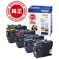 ブラザー ［純正］ インクカートリッジ （お徳用4色パック） brother LC3111-4PK