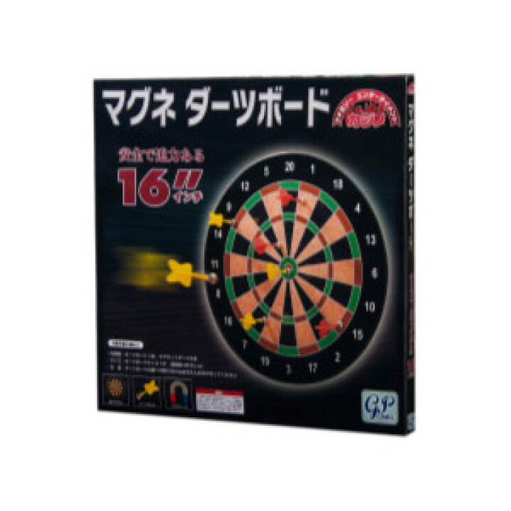 楽天市場 マグネ ダーツボード 16インチ ダーツ ジーピー Joshin Web 家電とpcの大型専門店