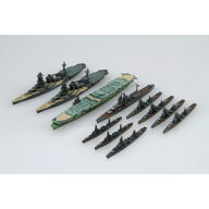 フジミ 【再生産】1/3000 集める軍艦シリーズNo.7 捷一号作戦/北号作戦 航空戦艦艦隊セット（伊勢/日向/…