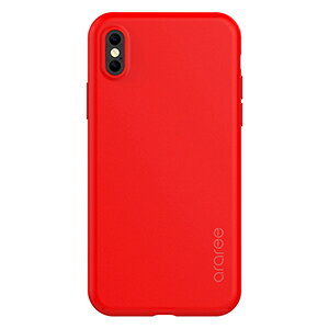 araree iPhone XS/X�p TPU�P�[�X Airfit�iRED�j araree Airfit�i�A�����[ �G�A�t�B�b�g�j AR10186I8