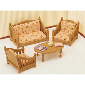エポック社 シルバニアファミリー ソファー・アームチェアセット【カ-521】 シルバニアファミリー