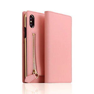 SLG Design iPhone XS/Xp 蒠^ SAFFIANO ZIPPER CASEixr[sNj SD10534I8