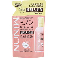ミノン 薬用保湿入浴剤 つめかえ用 400ml 第一三共ヘルスケア ミノンヤクヨウホシツニユウヨクザイカエ