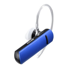 バッファロー Bluetooth4.0対応 片耳ヘッドセット 音声＆通話対応（ブルー） BUFFALO BSHSBE200BL