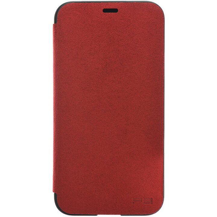 楽天市場 パワーサポート Pgk 93 Iphone X用 ウルトラスエード フリップケース レッド Ultrasuede Flip Case For Iphone X Joshin Web 家電とpcの大型専門店