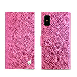 dreamplus iPhone XS/X�p �蒠�^ GRITTER JACKET�i�s���N�j DP10133I8