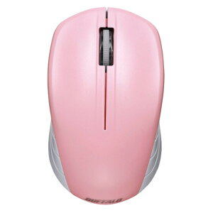 �o�b�t�@���[ 2.4GHz���C�����X IR LED���w���}�E�X 3�{�^���^�C�v (�s���N) BUFFALO BSMRW050PK