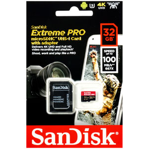 SDSQXCG-032G-GN6MA サンディスク 35％OFF microSDHCメモリーカード 32GB PRO 新品 送料無料 UHS-I Extreme 並行輸入品
