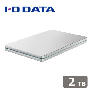アイ・オー・データ機器|I-O DATA USB 3.2 Gen 1(USB 3.0)/2.0対応 ポータブルハードディスク「カクうす」 2TB(Silver×Green) HDPX-UTS2S