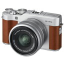 FX-A5LKBW 富士フイルム ミラーレス一眼カメラ「FUJIFILM X-A5」レンズキット(ブラウン)