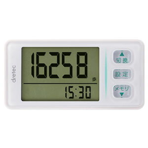 �h���e�b�N ���ʕ����v�i�z���C�g�j H-236-WT dretec [H236WT]