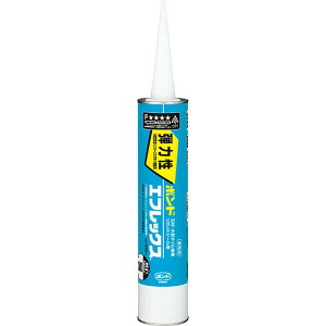 コニシ ボンドエフレックス 333ml #46821 白 BFX-333-W 1液型変成シリコーンエポキシ樹脂系接着剤 モルタル・コンクリート用接着剤