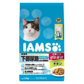 キャットフード ドライ アイムス 成猫用 下部尿路とお口の健康維持 チキン 1.5kg IAMS マースジャパンリミテッド IC227 カブニヨウロC