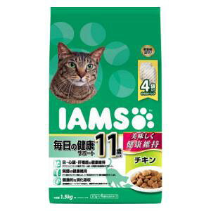 �L���b�g�t�[�h �h���C �A�C���X 11�Έȏ�p �����̌��N�T�|�[�g �`�L�� 1.5kg IAMS �}�[�X�W���p�����~�e�b�h IC241 11�T�C�`�L��