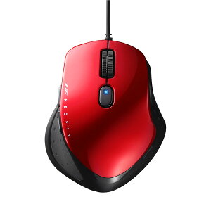 �o�b�t�@���[ �L�� BlueLED 5�{�^�� �l�I�t�B�b�g�}�E�X S�T�C�Y�i���b�h�j NEO FIT�}�E�X BSMBU510SRD