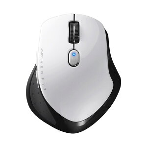 �o�b�t�@���[ 2.4GHz���C�����X BlueLED 5�{�^�� �l�I�t�B�b�g�}�E�X S�T�C�Y�i�z���C�g�j NEO FIT�}�E�X BSMBW510SWH