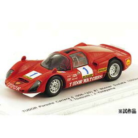 スパーク×キッドボックス 1/43 TUDOR Porsche Carrera 6（906-120） #1 Winner SUZUKA1000km 1969 T.Tsutsumi/J.Yoneyama（限定品）【SKB43025】 ミニカー