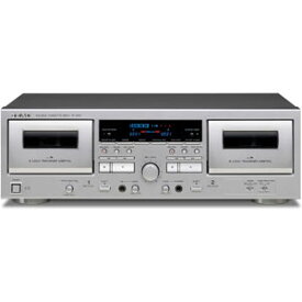 ティアック ダブルカセットデッキ（シルバー） W-1200 TEAC