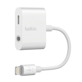 BELKIN 3.5 mmオーディオ + 充電アダプタ 3.5 mm Audio + Charge RockStar F8J212BTWHT