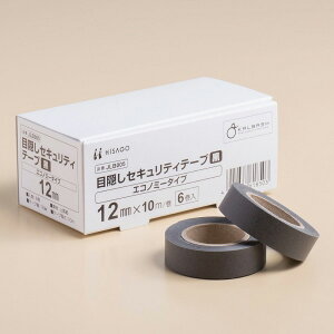 qTS ډBZLeBe[v 12mm×10m GRm~[^Cv 6Zbgij JLB005