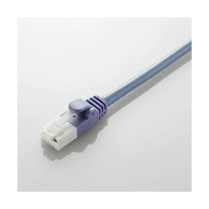 �G���R�� Cat5e�Ή� �c���܂�h�~ �X�^���_�[�h LAN�P�[�u��(5m)�u���[ ELECOM LD-CTT/BU5/RS
