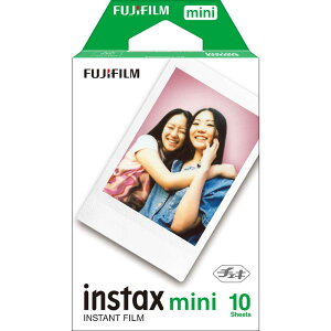 INSTAXMINIJP1 富士フイルム インスタントカラーフィルム instax mini　1パック品（10枚入）