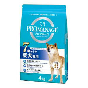 プロマネージ 7歳からの柴犬専用 4kg マースジャパンリミテッド KPM83 7サイシバイヌ