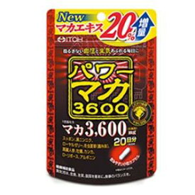 パワーマカ3600（40粒）20日分 井藤漢方製薬 パワ-マカ3600 40ツブ