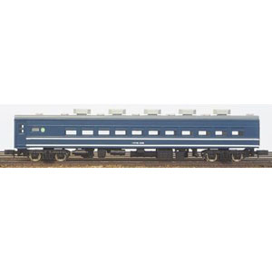 鉄道模型 グリーンマックス 再生産 Nゲージ 情熱セール 11037 着色済み 年末年始大決算 スロフ81形 青色 組立キット スロ81 白線2本付き