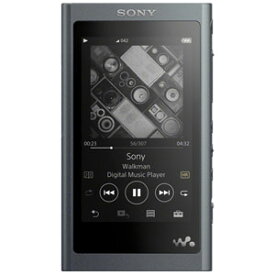 NW-A55/B ソニー ウォークマン A50シリーズ 16GB ヘッドホン非同梱モデル（グレイッシュブラック） SONY Walkman