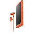 NW-A55HN/R ソニー ウォークマン A50シリーズ 16GB ヘッドホン同梱モデル（トワイライトレッド） SONY Walkman