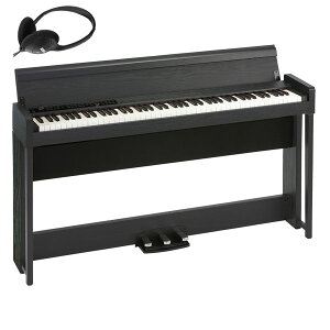 コルグ 電子ピアノ(ウッデン・ブラック)【ヘッドホン付き】 C1-AIR-WBK KORG C1 Air C1AIR