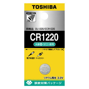 ���� ���`�E���R�C���d�r×1�� CR-1220EC TOSHIBA�@CR1220 [CR1220EC]