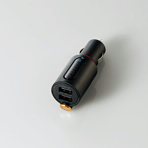 GR Bluetooth FMgX~b^[ 2.4A/2|[g dቹiubNj LAT-FMBTB03BK ELECOM