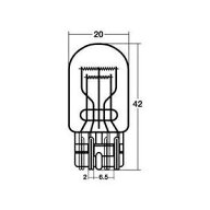 スタンレー電気 二輪車用テール＆ストップランプ 12V 18/5W　【10個入】 W7874 STANLEY