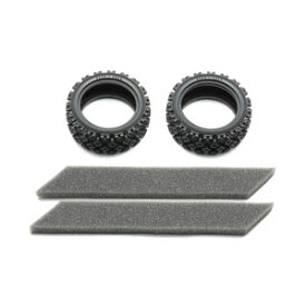 タミヤ OP.1861 ラリーブロックタイヤ（ソフト・2本）【54861】 ラジコンパーツ