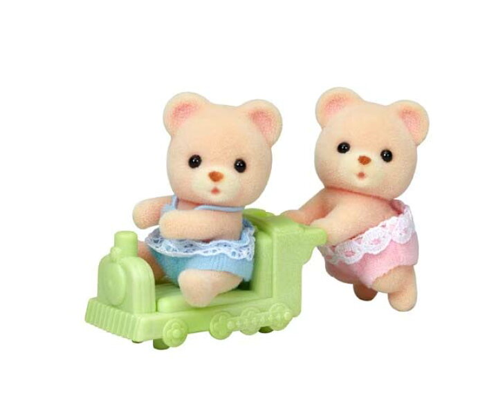 楽天市場 シルバニアファミリー クマのふたごちゃん ク 69 シルバニアファミリー エポック社 Joshin Web 家電とpcの大型専門店