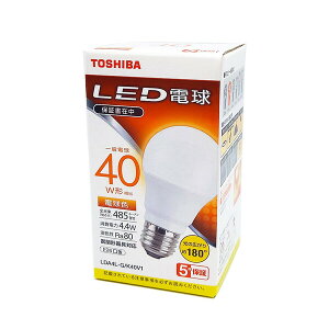  LEDd ʓd` 485lmidFj LDA4L-G/K40V1 TOSHIBA [LDA4LGK40V1]