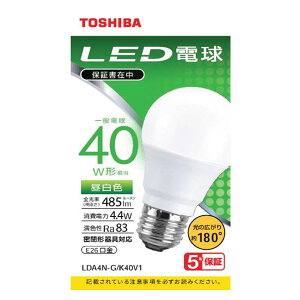  LEDd ʓd` 485lmiFj LDA4N-G/K40V1 TOSHIBA [LDA4NGK40V1]