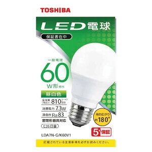  LEDd ʓd` 810lmiFj LDA7N-G/K60V1 TOSHIBA [LDA7NGK60V1]