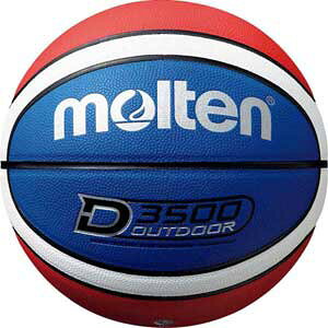 B6D3500-C モルテン バスケットボール 6号球 (人工皮革) Molten D3500 (青×赤×白)