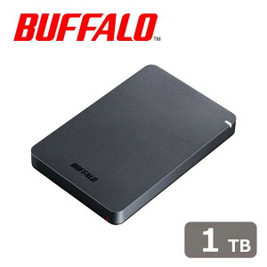 obt@[bBUFFALO USB3.1iGen1j/3.0Ή |[^un[hfBXN 1TBiubNj HD-PGFU3V[Y HD-PGF1.0U3-BKA