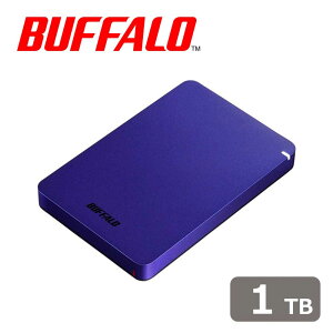 obt@[bBUFFALO USB3.1iGen1j/3.0Ή |[^un[hfBXN 1TBiu[j HD-PGFU3V[Y HD-PGF1.0U3-BLA