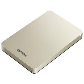 BUFFALO （バッファロー） USB3.1（Gen1）/3.0対応 ポータブルハードディスク 1.0TB（ゴールド） HD-PGFU3シリーズ HD-PGF1.0U3-GLA