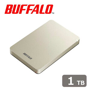 obt@[bBUFFALO USB3.1iGen1j/3.0Ή |[^un[hfBXN 1TBiS[hj HD-PGFU3V[Y HD-PGF1.0U3-GLA
