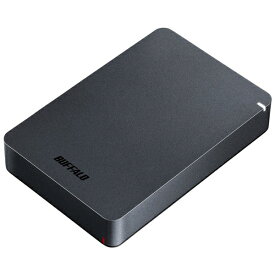 BUFFALO （バッファロー） USB3.1（Gen1）/3.0対応 ポータブルハードディスク 4.0TB（ブラック） HD-PGFU3シリーズ HD-PGF4.0U3-GBKA